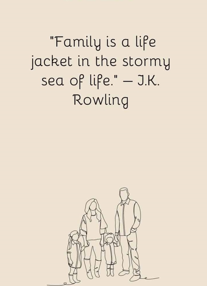 Sweet Family First Quotes