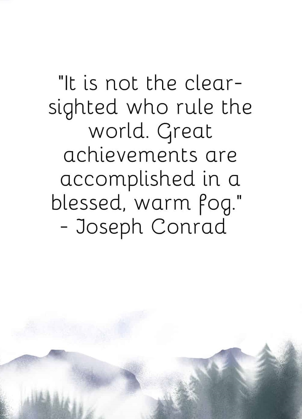 Foggy Morning Quotes