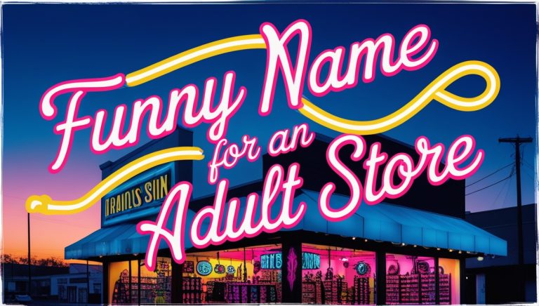 100+ Funny Name For An Adult Store With Meanings