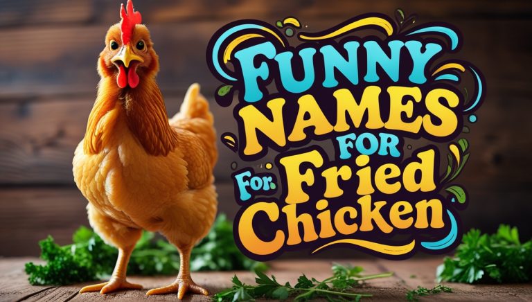 100+ Funny Names For Fried Chicken With Meanings