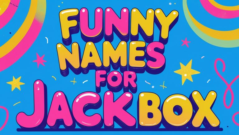100+ Funny Names for Jackbox With Meanings