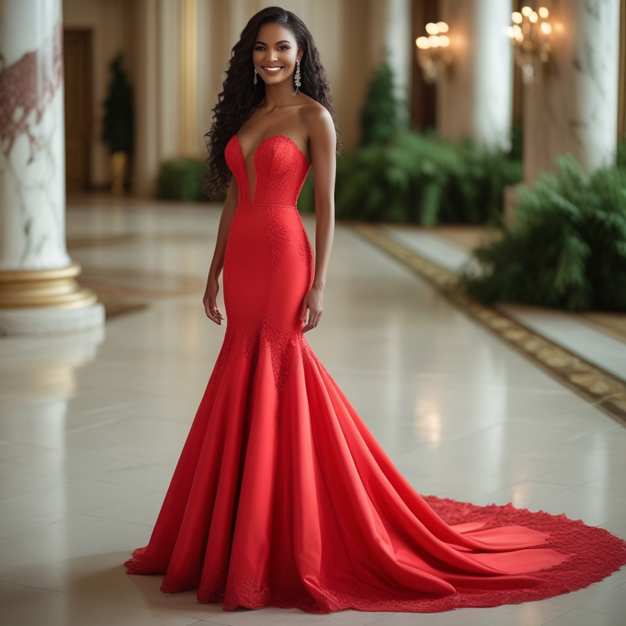 Red Dress Captions For Instagram