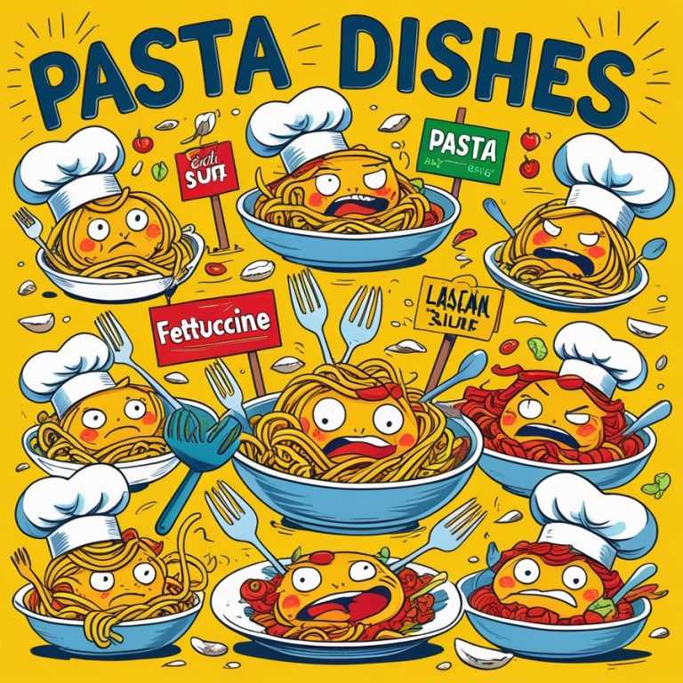 100+ Funny Names For Pasta Dishes With Meanings
