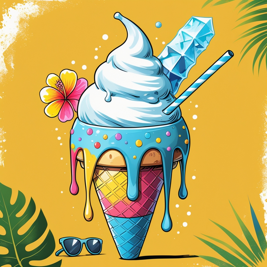 Best Funny Snow Cone Flavor Names