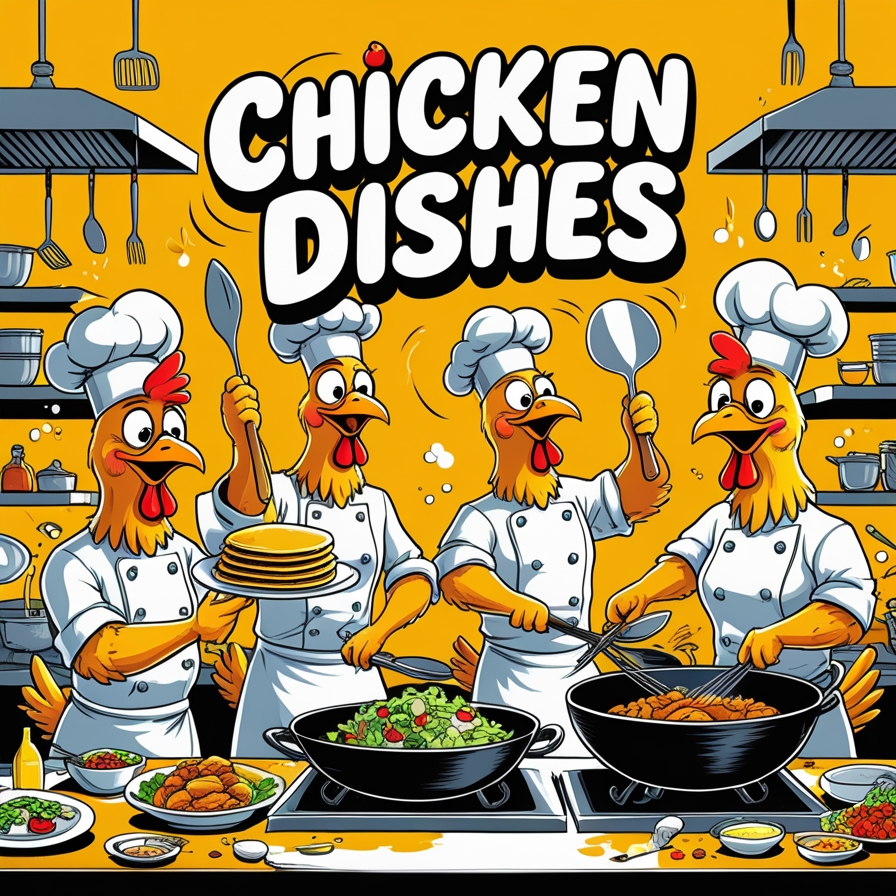 Top Funny Names For Chicken Dishes With Meanings