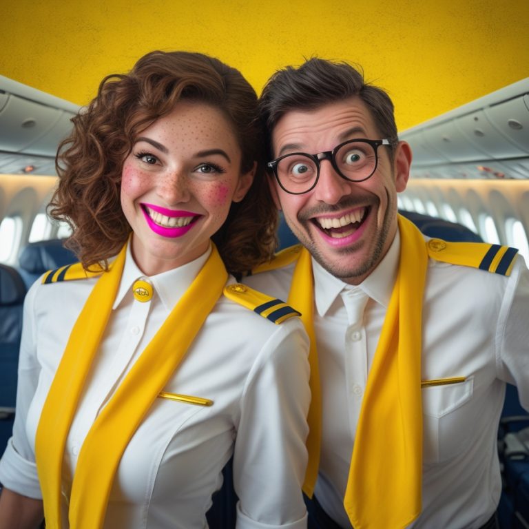 100+ Funny & Cool Names For Flight Attendants
