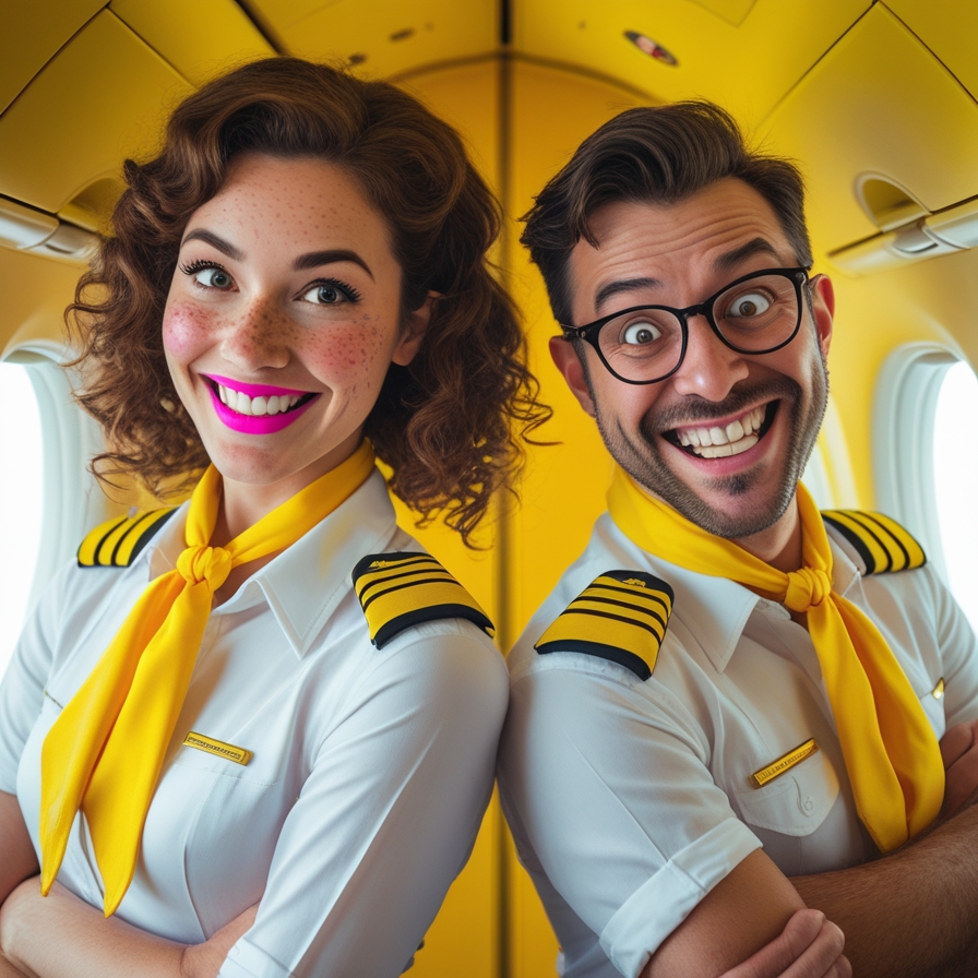 Professional Funny Names For Flight Attendants