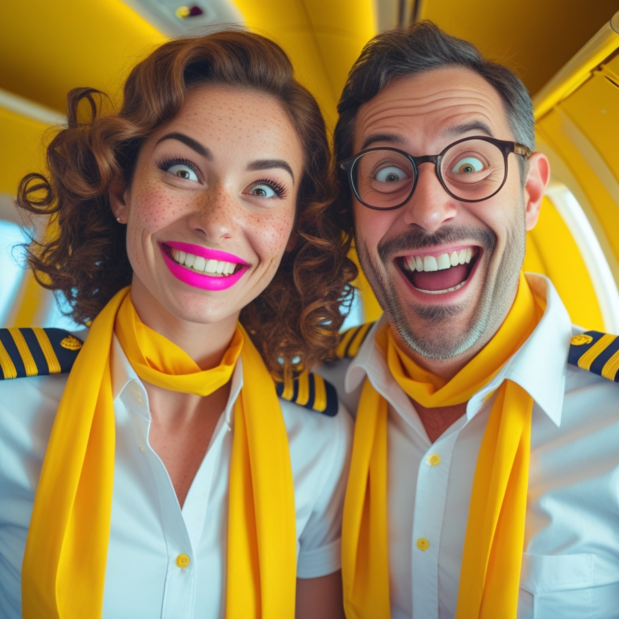Creative Funny Names For Flight Attendants