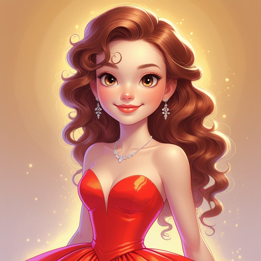 Red Dress Captions For Instagram For Girl