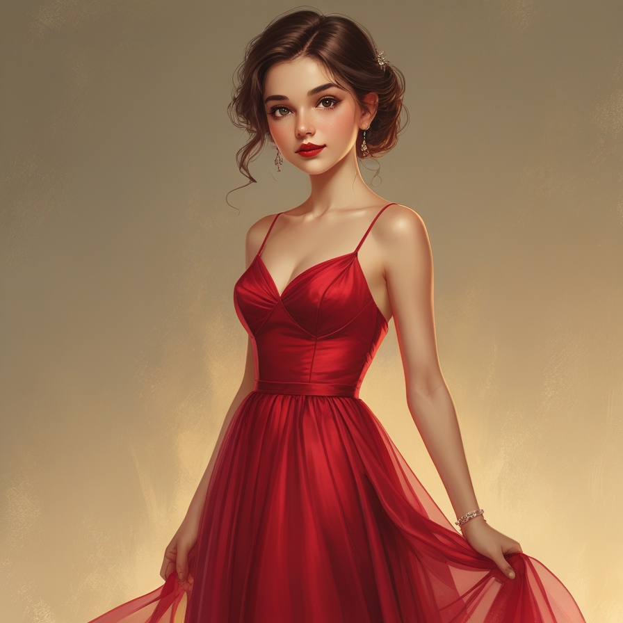 Classy Red Dress Captions For Instagram