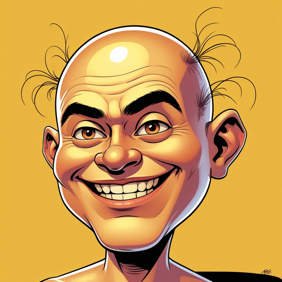 Best Funny Names For Bald Head